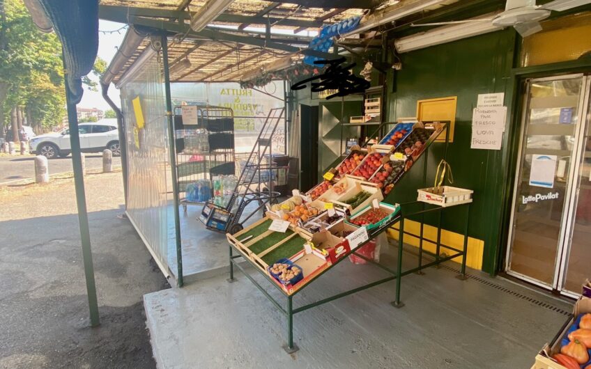 PAVIA NAVIGLIO ATTIVITA’ DI VENDITA FRUTTA E VERDURA E ALIMENTARI IN CHIOSCO ATTIVITA’ PLURIENNALE CONSOLIDATA. EURO 40.000