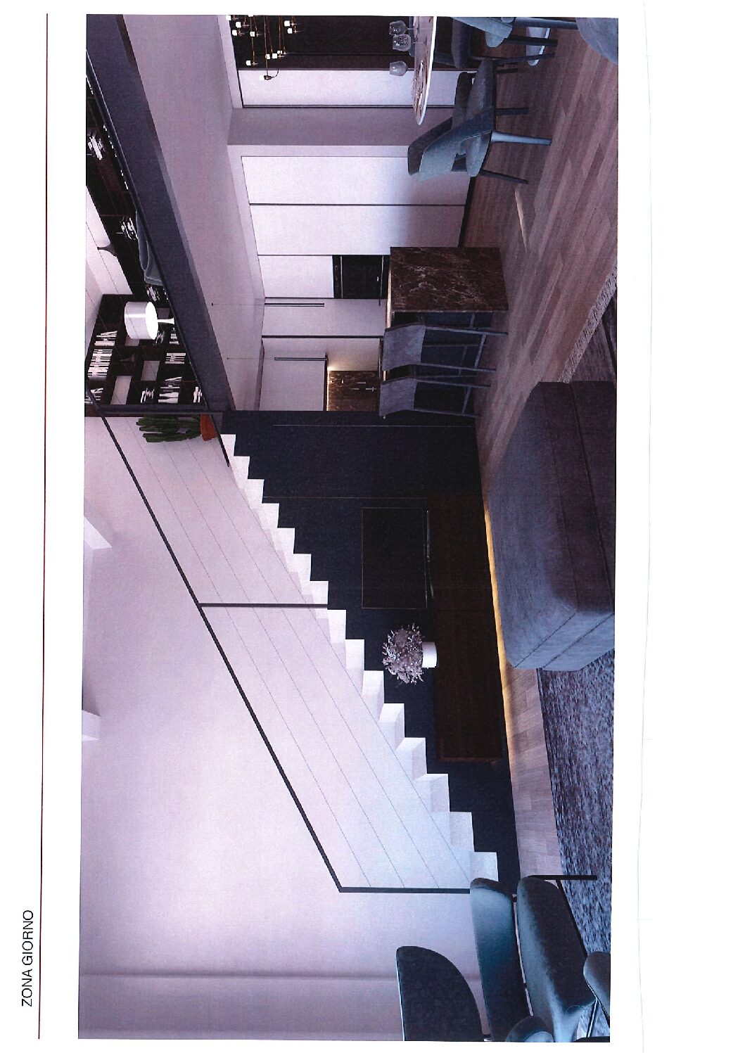 PAVIA VIA TURATI VIA CHIOZZO AD. IN MODERNO COMPLESSO RESIDENZIALE VENDESI AMPIO LOFT SU 2 LIVELLI CON 5 LOCALI + 3 SERVIZI, GIARDINO E PORTICO, POSS. BOX. EURO 540.000 DETRAZIONE FISCALE EURO 41.000