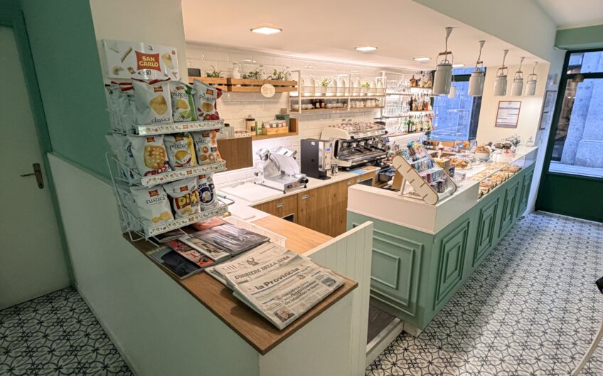 PAVIA STRADA NUOVA AD A POCHI PASSI DA STRADA NUOVA IN ZONA DI FORTISSIMO PASSAGGIO PEDONALE CEDESI PLURIENNALE ATTIVITA’ DI BAR TAVOLA FREDDA A CHIUSURA SERALE , LOCALI RISTRUTTURATI E ARREDATI, INCASSO ELEVATO DIMOSTRABILE,  EURO 140.000 TRATTATIVE RISERVATE