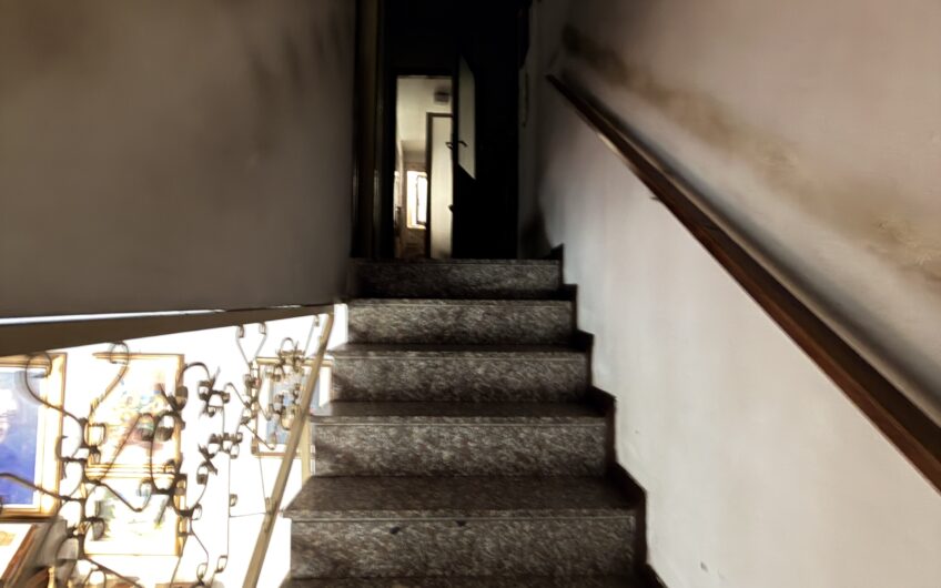 ALBUZZANO VIA ALESSANDRINA VENDESI CASA  SEMINDIPENDENTE SU 2 LIVELLI DA RISTRUTTURARE CON 4 LOCALI + SERVIZI,  ANNESSO AMPIO GIARDINO DI CIRCA 300 MQ E AMPIO PORTICO SU 2 LIVELLI CON BOX . EURO 55.000